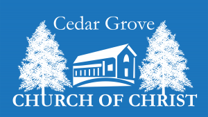 Cedar Grove church of Christ